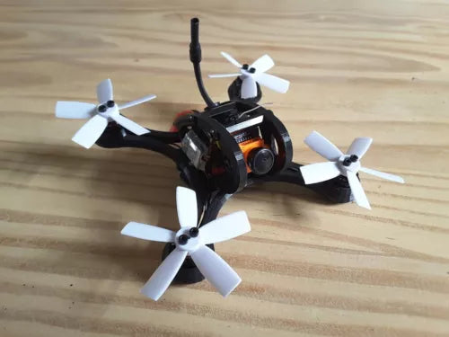 3D Printed Mini Racer Dquad 120mm 3 Inch FPV Drone Frame - by Microdure Drone
