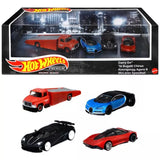 Hot Wheels Premium Collector Set McLaren Koenigsegg Bugatti Kids Diecast Toy Car Parts
