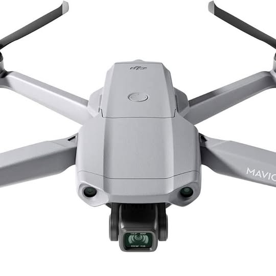 DJI Mavic Air 2 drone with propellers, front camera and gimbal
