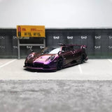 CM Model 1/64 Scale Pagani Imola Purple Diecast Car Model Toy Gift NIB Parts