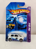 Hot Wheels Morris Mini Cooper 1:64 Diecast 2007 Pop Offs 01/04 White New Nice Parts