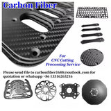 Carbon Fiber Sheet Plate Panel Custom CNC Cut Process Carve FPV Drone Arm Frame Drone