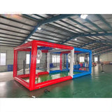 Commercial Air Sealed PVC Event Drone Soccer Ball Game Inflatable Tent Drone Obstacle Arena for Sale Drone