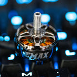 Brushless FPV motor with EMAX logo and copper windings
