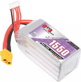 1550mAh 60C 4S LiPo Battery 15.2V HV High Voltage Long Range Drone FPV Drone