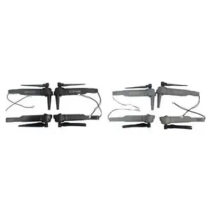 Lightweight drone motor arm set with four arms and motors