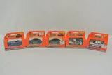 Matchbox Lot of 5 Diecast Vehicles VW Beetle Dodge Viper BMW 1998 Mattel China Parts