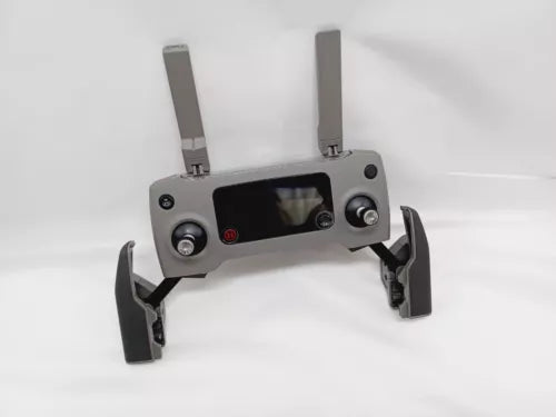 Gray DJI Mavic 2 Pro zoom remote controller with LCD screen and two antennas