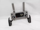 Gray DJI Mavic 2 Pro zoom remote controller with LCD screen and two antennas
