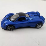Blue Pagani Zonda C12 Diecast No 6061 Toy Car  Scale 1/64 Motor Max 3