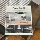 PowerEgg X all-weather waterproof drone retail box with images and branding