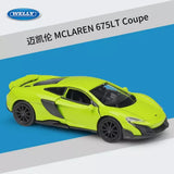 Welly 1:36 Mclaren 675LT Coupe Diecast Pullback Metal Model Car New in Box Toy