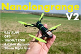 3D Printed NanoLongRange V2 FPV Drone Frame -By unboxingexperience7 (2 PCS) Drone