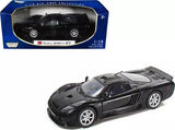Saleen S7 Black 1/18 Diecast Model Car by Motormax Parts