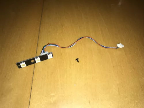 Quadcopter underbelly light replacement module with wiring and connector