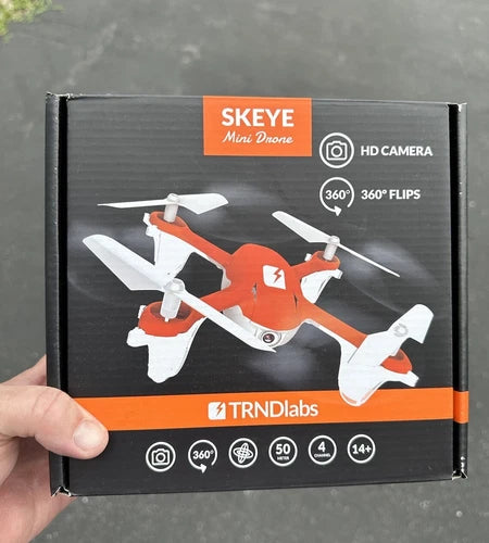 Skeye Drone TRNDLabs NIB Minidrone With Hd Camera And Flips Brand New Drone