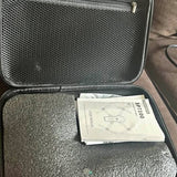 Snaptain Leander TX drone hard case with foam insert and user manual