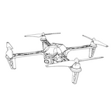 D400 Multifunctional FPV Drone: Dual Axis Gimbal, Integrating GPS, Brushless Motor, and Obstacle Avoidance Functions