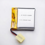 Rechargeable 3.7V 240mah Lithium Ion Battery Pack Low Price for Hubsan X4 H107L FY310 JXD385 Blast Pump Drone Batteries Drone