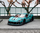 GB Fuelme 1:64 Mansory F8XX Super Racing Sports Model Diecast Resin Car Parts
