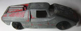 Vintage Loose Tootsie Toy Red Fiat Abarth #2 Diecast 1:64 Scale 2 1/2
