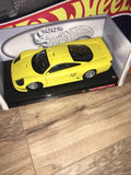 2001 Mattel Hot Wheels Saleen S7 Yellow Diecast Collectible Car 1:18 Parts