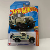 Black & Tan 1967 Jeepster Commando Truck Hot Wheels Diecast 2/10 HW Hot Trucks Series 94/250 Ships to you