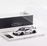 AM 1/64 Scale Ferrari MANSORY F8XX White2 Diecast car Model Toy Gift NIB Parts