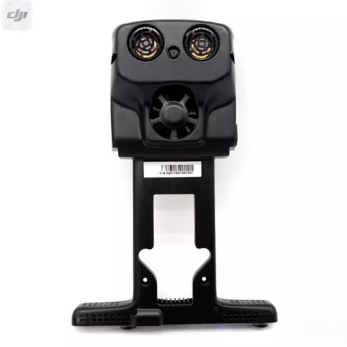 Drone obstacle avoidance sensor module with dual lenses and mounting base