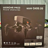 HiDRONE PRO2 drone box showing drone and Avoid obstacles feature