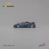 CM MODEL 1:64 scale For Pagani Imola Blue carbon Diecast Model Car Collection Parts