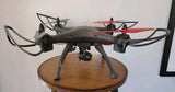 Vivitar DRC-333 Air Defender X Camera Drone FOR PARTS NO BATTERY BENT PROPGUARDS Drone