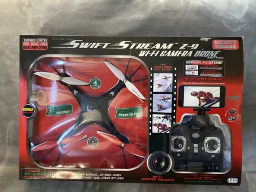Swift Stream Z-9 Wifi Camera Drone  2.4 GHz with Remote Control hobby grade NEW Drone