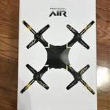 Protocol Air AP video drone box art with four propellers