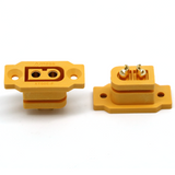 Amass XT60E-F Female XT60E Plug Large Current Gold-Plated Brass Connector for Power Battery Adapter RC Aircraft Racing Drone