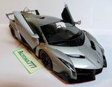 AUTOart Lamborghini Veneno Grey Diecast CAR MODEL 1/18 AUTOart SIGNATURE 74506 Parts