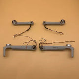 Drone arm motor assembly accessories with front and rear brackets and attached wires