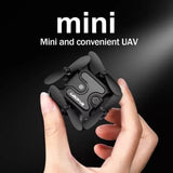 4DRC V2 Mini Drone HD Camera WiFi Fpv Air Pressure Altitude Hold Black and Gray Drone
