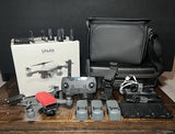 DJI Spark drone accessory bundle with carrying case and spare batteries