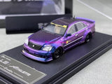 Star 1:64 Purple Crown S180 Athlete LB VIP Sedan Model Diecast Metal Car Toy