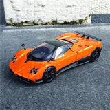 1:24 Pagani Zonda F Huayra Sport Diecast Car Model High Simulation Kids Toy Gift Parts