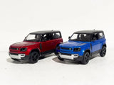 Diecast (Lot of 2) 1/36 Land Rover Defender 90 by Kinsmart Toy