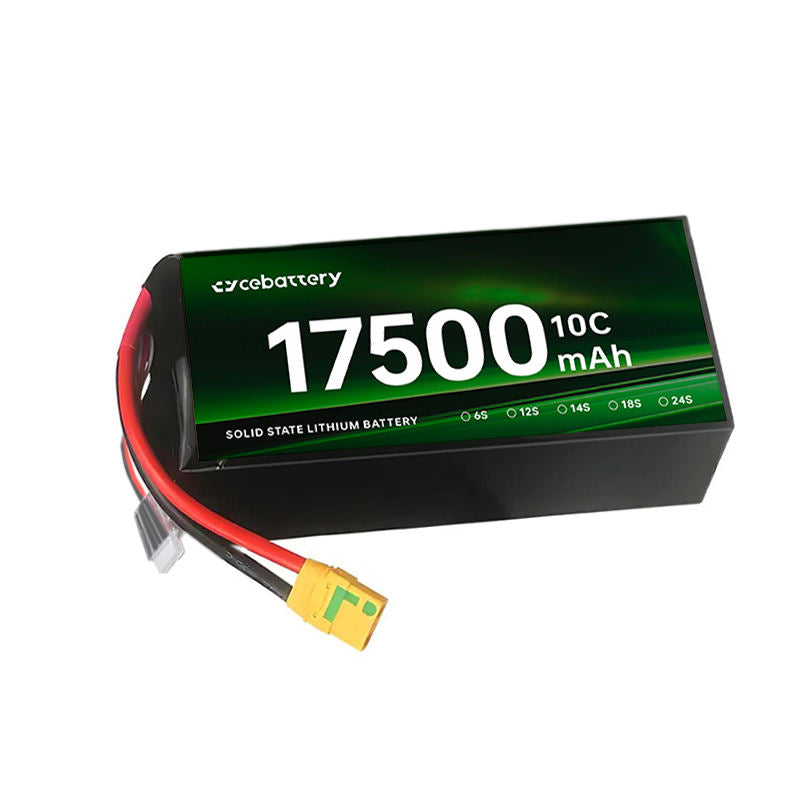 17500mAh solid-state lithium battery with wires and connector