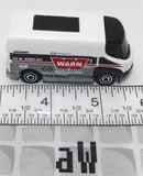 2020 09 International eStar Van Matchbox Car Diecast Warn Black White Parts Del Parts