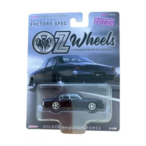 1:64 scale diecast Holden Monza sedan model in clear blister packaging