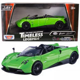 MOTORMAX 79354 PAGANI HUAYRA ROADSTER GREEN 1/24 DIECAST MODEL CAR NEW IN BOX Parts