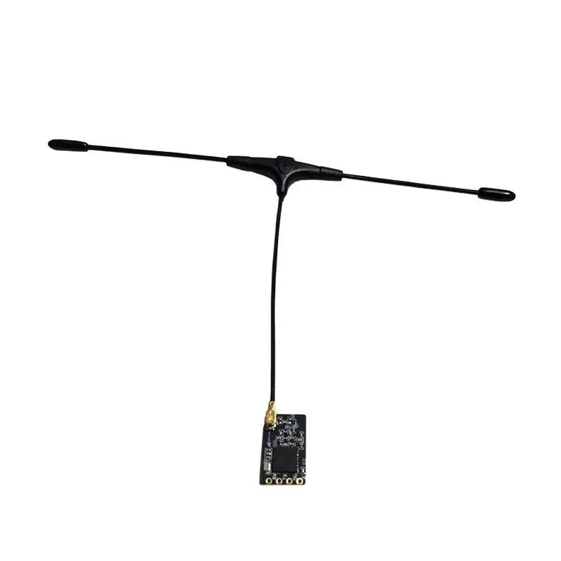 Nano 2.4GHz drone receiver module with two black antenna arms