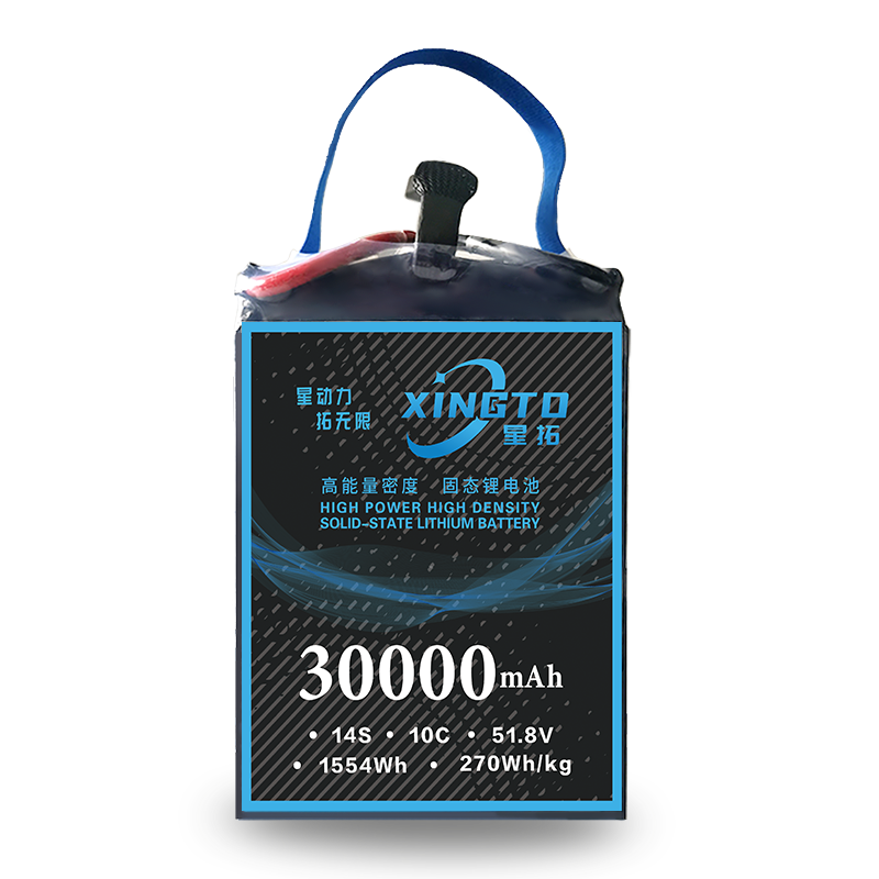 XINGTO LiPo rechargeable battery pack, 30000mAh capacity with blue label