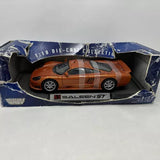 Motormax 1:18 Scale Diecast Saleen S7 Orange / Copper Colored (With a signature) Parts
