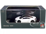 HONDA NSX WHITE W/CARBON TOP 1/64 DIECAST MODEL CAR BY LCD MODELS LCD64004 Toy